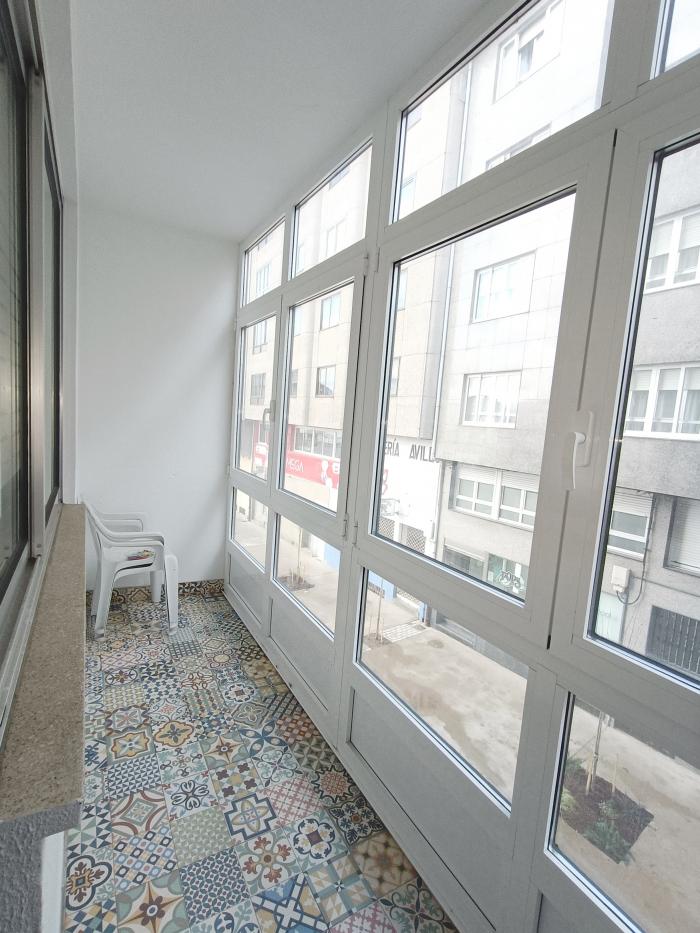 Se vende piso de tres dormitorios en el centro de Ribeira